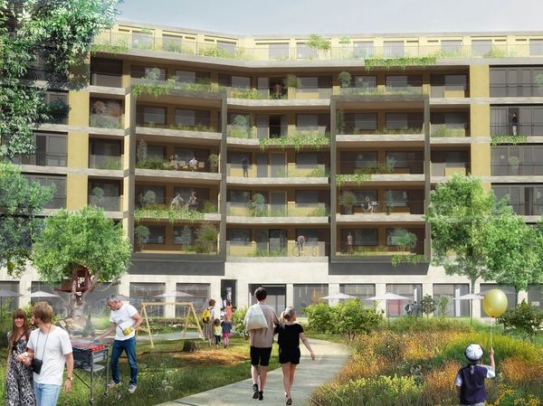 UCB Blaue Insel Berlin - Wohnprojekt trias